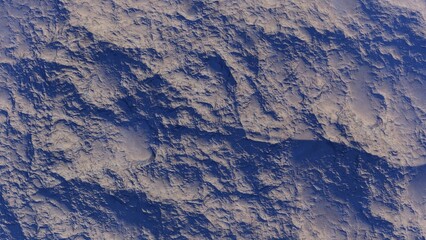 Fototapeta premium abstract aerial view, abstract cosmic texture, top view of alien planet, texture of the exo planet, abstract texture 3d render 