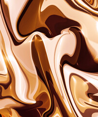 Fractal artwork, Abstract design, geometric pattern, random symmetry