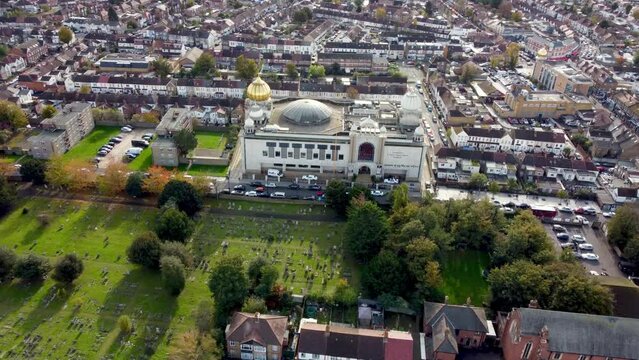 Southall town centre, Ealing, London, England