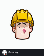 Construction Worker - Expressions - Affection - Savoring