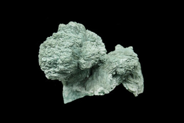 Fototapeta premium Heulandite filled with clay inclusions specimen