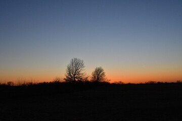 Fototapeta na wymiar Sunset at Twilight