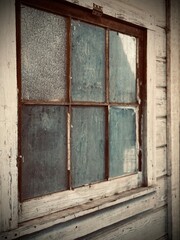 old rustic window 