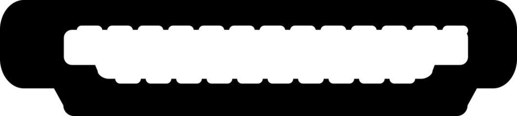 vector hdmi icon. hdmi sign on white background..eps