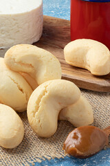 Typical snack from Minas Gerais State known as cheese biscuit.