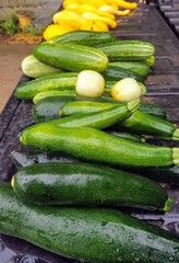 zucchini on the market