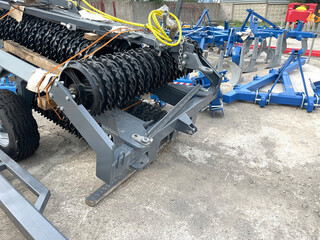 a brand new agricultural heavy equipment. plant production machinery