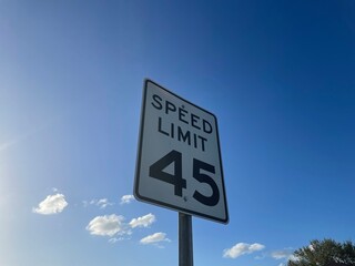 speed limit sign