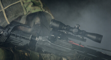 Fighter with a crossbow. Apocalypse