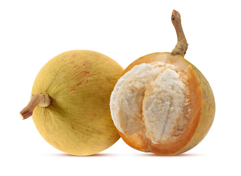 sentul or sentol fruit on white background