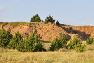 Fototapeta premium gyp hills landscape