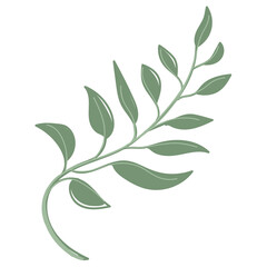 Fototapeta premium Leaf vector. Collection of leaves