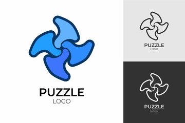 centralized logo design, whirlpool, tornado, circle, teamwork, collaboration