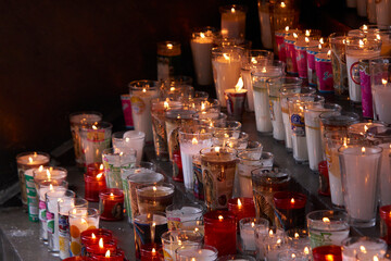 candles for the virgin of guadalupe to ask for miracles
