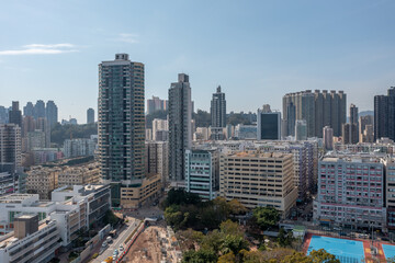The Industrial Area, at Hok Yuen To Kwa Wan, hk 12 March 2022