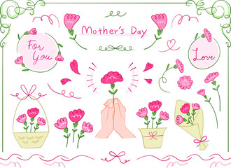 母の日　カーネーション