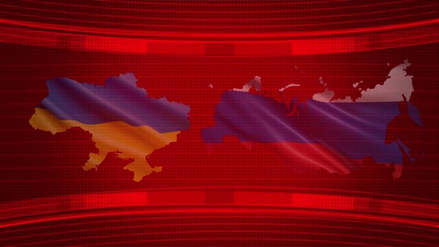 Ukraine Russia Country News background video