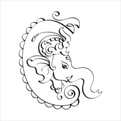 Ganesha Pen Ink Style M_2203002