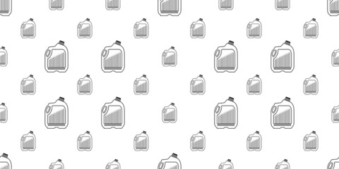 Gallon Of Milk Icon Seamless Pattern M_2203003