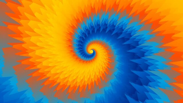 Tie dye abstract background animation. Loopable motion. Fluid ink animation.