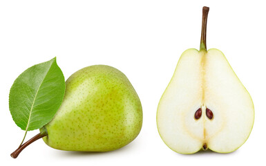 Pear isolated on white background