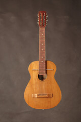 Naklejka premium Old guitar broken acoustic guitar.