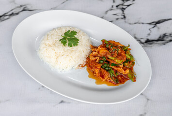 Mixed Thai Food Selections 