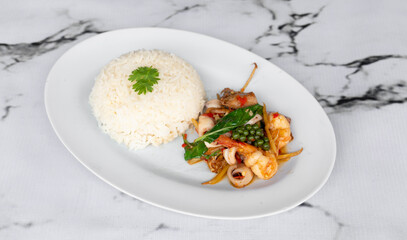Mixed Thai Food Selections 