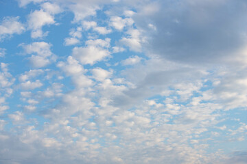 blue sky in the clouds desktop background