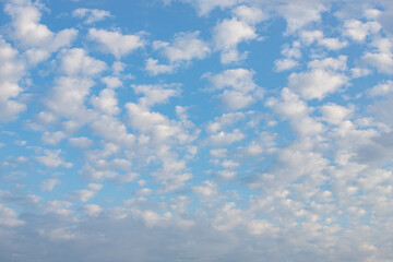 blue sky in the clouds desktop background