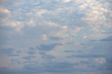 blue sky in the clouds desktop background