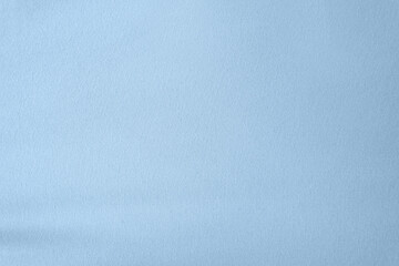 Clean empty light Blue color tone bedsheet cloth texture minimalism background