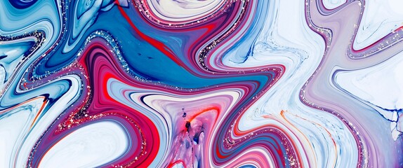 Magenta and purple, deep blue watercolour brush stroke design, alcohol ink technique, hand drawn art with white canvas, bright golden paths accent, illustration for wall art wallpapers