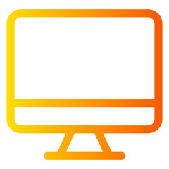 computer gradient icon