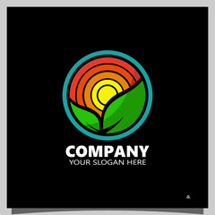 landscape nature agriculture logo