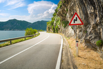 Road in the Bay of Kotor