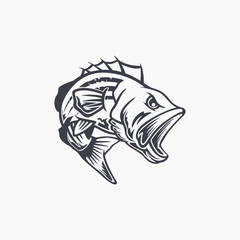 cool stripped bass logo