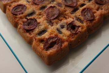 Gâteau Tablette Moelleux aux Quetsches