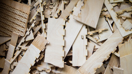 stack of wooden logs