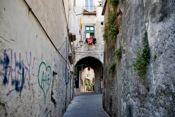 narrow street salerno
