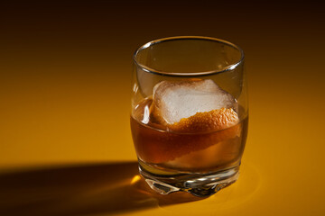 Cuba libre cocktail