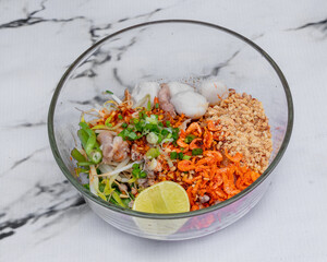 Mixed thai Noodles and Soups