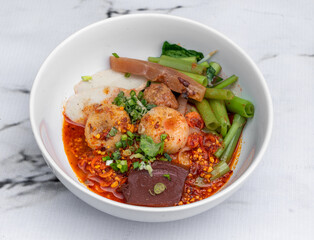 Mixed thai Noodles and Soups