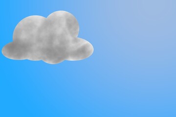 smoke clouds illustration background