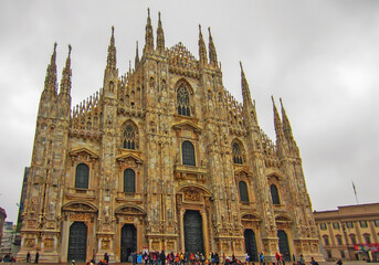 Fototapeta premium Milano Dom, Italy