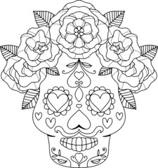 Cinco De Mayo Gnome  drawn illustration