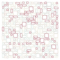 Offset Quads generative art background art illustration