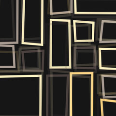 Offset Quads generative art background art illustration