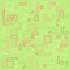 Offset Quads generative art background art illustration