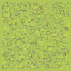 Fototapeta premium Offset Quads generative art background art illustration